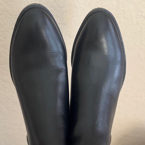 Calvin Klein Women's Black Leather Ankle Boots Size 7.5 M EUC - Picture 13 of 15